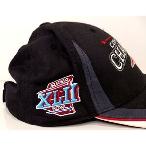 NEW ENGLAND PATRIOTS XLII 42 Conference & Super Bowl Champs Hat Reebok Sideline‎